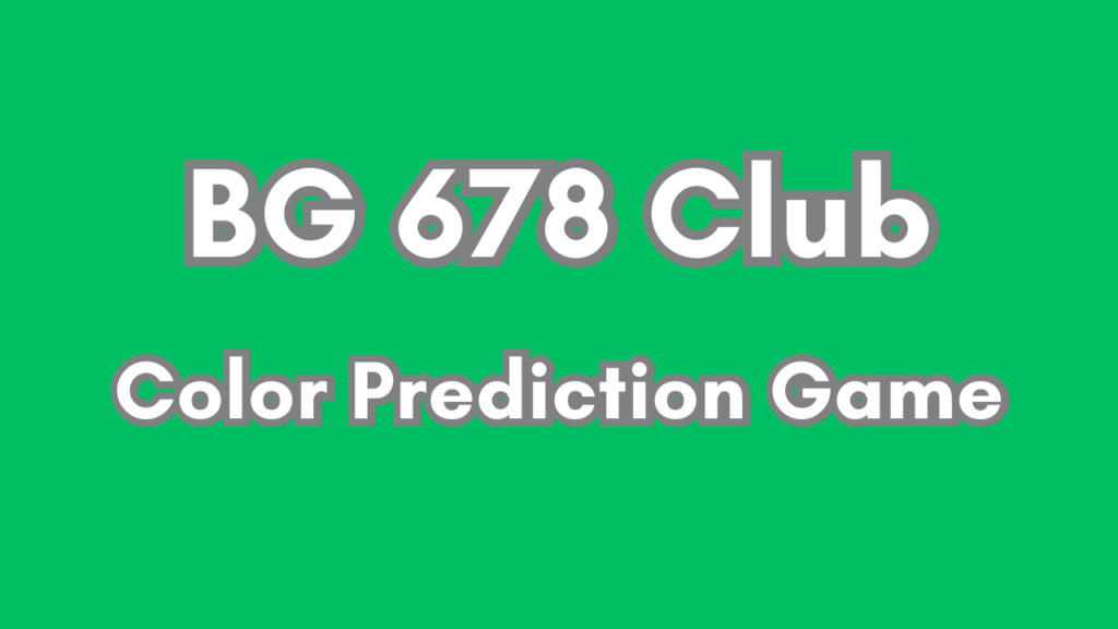 BG 678 Club